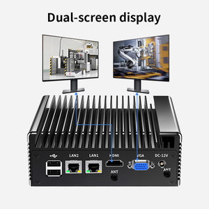 <span class=keywords><strong>Mini</strong></span> PC Industrial Económico Sin Ventilador, Intel Core I5 8250U, 2 LANS, 2 COM, Compatible con Pantalla HD, Computadora NUC - Product Image 5