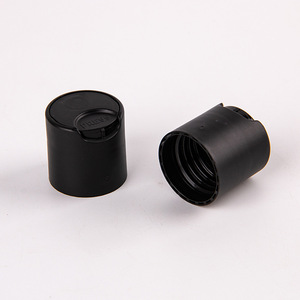 Tappo a pressione in PP nero/bianco da 8mm, 20mm, 24mm, 410 con coperchio a disco per confezioni cosmetiche - Product Image 1