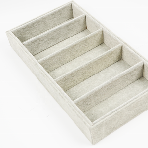 Estuche <span class=keywords><strong>de</strong></span> exhibición <span class=keywords><strong>de</strong></span> gafas <span class=keywords><strong>de</strong></span> franela personalizado con 6 ranuras para gafas <span class=keywords><strong>de</strong></span> sol Relojes Almacenamiento <span class=keywords><strong>de</strong></span> anteojos <span class=keywords><strong>Caja</strong></span> <span class=keywords><strong>de</strong></span> regalo <span class=keywords><strong>de</strong></span> viaje - Product Image 2