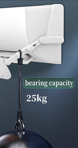Outils muraux de <span class=keywords><strong>climatisation</strong></span> Couvercle en plastique de pare-brise <span class=keywords><strong>Déflecteur</strong></span> d'aération anti-soufflage droit - Product Image 4