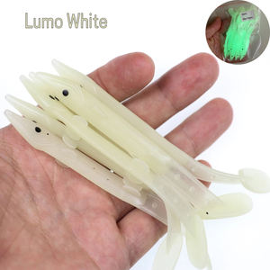 Multi-colore Sabiki Rig <span class=keywords><strong>anguilla</strong></span> esca morbida in plastica <span class=keywords><strong>artificiale</strong></span> per la pesca in acqua salata taglie 7cm 8.5cm 11.6cm - Product Image 4