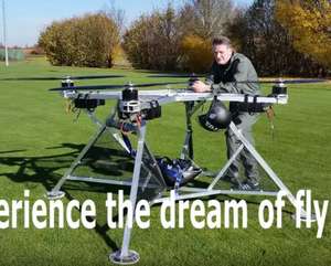 Vol électrique habité 40kg Haute Tension DC Brushless <span class=keywords><strong>Max</strong></span> Moteur 7.5KW Puissance nominale X12090 Multi Rotor Avion Puissance Parachute - Product Image 5