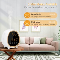 Diffuseur d'arômes intelligent à écran tactile de l'application Tuya Diffuseur de réglage d'horloge Télécommande Wifi Diffuseur d'arômes pratique pour la maison