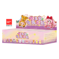 Nouvel Arrivage 100% Authentique 8 Pièces/Boîte BB3 Blind Box Baby Three Trousse à Crayons en Peluche Blind Box Sac de Rangement Papeterie Grande Capacité