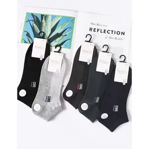 2024 spring summer new type adult men short ankle cotton socks in stock