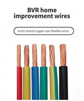BVR Flexibles PVC-Isoliertes Mehradriges Kupferkabel Flammhemmend 0,75/1/1,5/2,5/4/6mm für Haus- und Gebäudeanwendungen