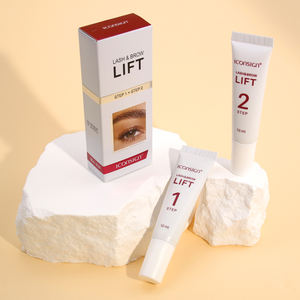 Solución Profesional para Lifting de Pestañas y Laminación de Cejas con Queratina Vegana, Paso 1, Paso 2, 10 ml - Product Image 1