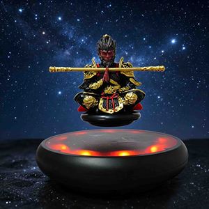 HCNT Magnetic Floating Sun Wukong Monkey King LED Bluetooth Speaker Decor - Product Image 4