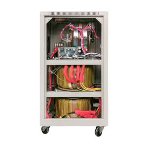 Servomotor monofásico <span class=keywords><strong>avr</strong></span> DVR 15000va, regulador de voltaje automático, estabilizador, 15kVA - Product Image 4