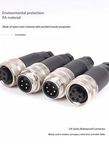 Câble d'extension de ligne principale RGB <span class=keywords><strong>double</strong></span> extrémité mâle 5 broches 7/8'' DeviceNet <span class=keywords><strong>Mini</strong></span>-C Power Tap IP68 plaqué or industriel - Product Image 3