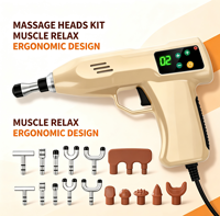 Pistolet d'ajustement chiropratique à affichage numérique, masseur orthopédique pour os, outil chiropratique pour la colonne vertébrale