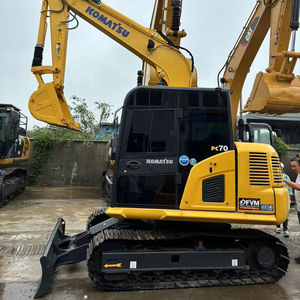 A Used Second-hand Excavator <b>Earth</b>-<b>moving</b> <b>Machinery</b> KOMATSU PC70 for Sale - Product Image 2
