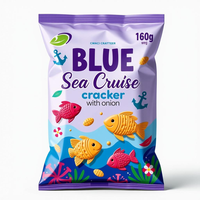 Sacs d'emballage en plastique avec impression personnalisée pour croustilles Popcorn Noix Biscuits Pochette thermoscellée Sacs à collation debout Sacs à collation pour casse-croûte