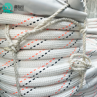 Cuerda de amarre marina Boyuan, doble trenzado, núcleo de UHMWPE, poliéster, nailon, cuerda cinética para escalada, cuerda paracord Kermantle