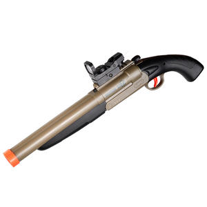 Pistola de Juguete Plegable de Doble Cañón con Expulsión Manual de Balas Blandas para Dropshipping en Shopify, Dispara 6 Tiros con Dardos Seguros de Espuma EVA - Product Image 1