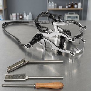 Grip Surgical Reusable German Stainless Steel Dental <b>Gag</b> <b>Bit</b> with Rotatable Loose Cheek Design - Product Image 4