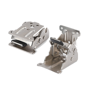 Furniture Hardware Custom Modern Self-locking 90 Degree Folding Hinge for <b>Chairs</b> and Tables Iron Bracket - Product Image 5