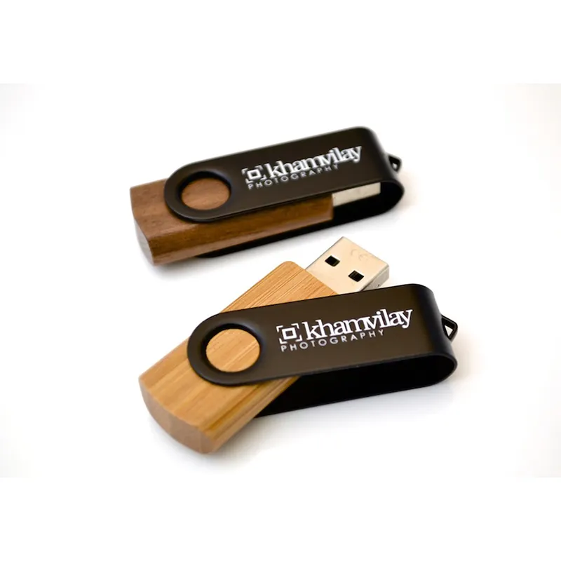 Swivel USB Flash Drive USB2.0/3.0 8GB 16GB 32GB USB Stick Engraving Logo Eco Twister USB Pendrive Factory Price Memory Stick