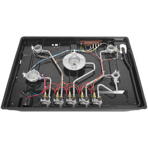 Table de cuisson à gaz encastrable 5 brûleurs en acier inoxydable, étanche, avec allumage électronique, économe en énergie, pour usage domestique - Product Image 4