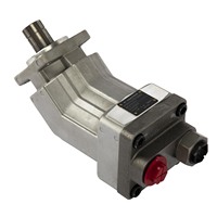 Pompe à piston hydraulique Rexroth A17FO A17FO080/10NLWK0E81-0 80cc, pompe à piston axial à cylindrée fixe à axe coudé pour camion benne