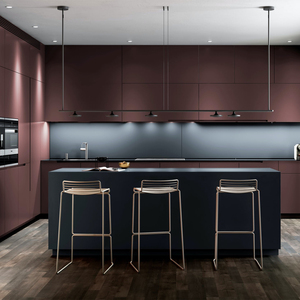 Đồ Nội Thất Nhà Bếp Bằng Gỗ Tùy Chỉnh Cao Cấp Của Cocoina Với Phụ Kiện Tủ Bếp Thủy Tinh Nhà Máy Trực Tiếp Từ Trung Quốc - Product Image 6