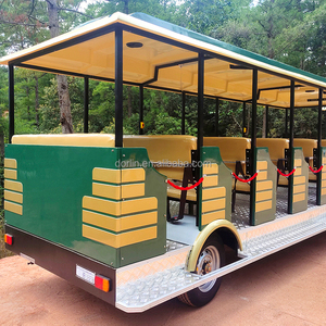 <span class=keywords><strong>Tren</strong></span> Turístico <span class=keywords><strong>El</strong></span>éctrico ODM de 58 Asientos, Neumático, Totalmente Cerrado, para Recorridos por la Ciudad - Product Image 5