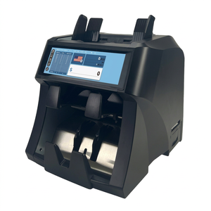 Dernier modèle XD-450Q Compteuse de billets de qualité bancaire avec écran tactile intégral de 7,84 pouces, détecteur et trieuse manuelle de billets, 1000 pièces/min - Product Image 1