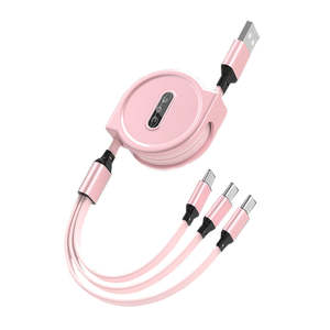 3A Schnell ladung 3-in-1-Micro-USB-Datenkabel Typ C Benutzer definiertes Logo-Design für IOS-Computer-Kopfhörer Verwendung für Werbe geschenke für Unternehmen - Product Image 6