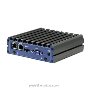 Ordinateur de bureau Compact Quad Core 4USB 2.5G HD Graphic I225, mini pc réseau 2 ports lan win10 Linux Ubuntu client léger