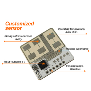 Mô-đun cảm biến <span class=keywords><strong>Radar</strong></span> sóng milimet hỗ trợ phát hiện và định vị hiện diện và chuyển động của con người. Thích ứng với các kịch bản khác nhau - Product Image 1