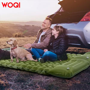 Colchón inflable para acampar Woqi Air de 190x65x7cm, 0.8kg, verde, de TPU, con bomba incorporada, plegable, para 1 persona - Product Image 5