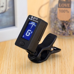 JOYO-Mini sintonizador digital LCD con clip para <span class=keywords><strong>guitarra</strong></span> cromática, bajo, violín, ukelele C, ukelele <span class=keywords><strong>D</strong></span> - Product Image 4
