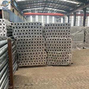 Puntello in acciaio tubolare verniciato tipo Acrow per edilizia, per strutture metalliche, per il Medio Oriente, Italia e Spagna - Product Image 6