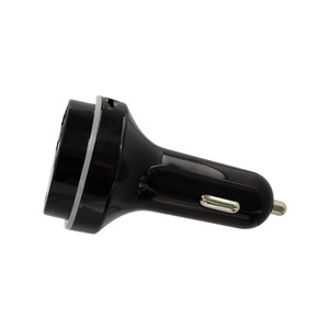 Cargador de coche inalámbrico superrápido PD de 25W con pantalla digital LED arcoíris y reproductor de MP3 para coche - Product Image 3