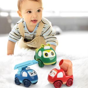 Jouet de construction de véhicules de chantier en plastique pour tout-petits de 2 à 4 ans, mini-voiture de simulation de scénario - Product Image 3