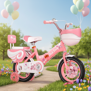 Bicicletta da <span class=keywords><strong>montagna</strong></span> in alluminio per <span class=keywords><strong>bambini</strong></span> <span class=keywords><strong>con</strong></span> freno a filo, 9 velocità, ruote in plastica per <span class=keywords><strong>bambini</strong></span> e ragazzi più grandi - Product Image 4