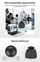 Caméra de conférence tout-en-un 360 ° 1080P USB Speakerphone Beamforming Mic 3m Voice Pickup Plug & Play Système de vidéoconférence