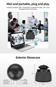 Caméra <span class=keywords><strong>de</strong></span> conférence tout-en-un 360 ° 1080P USB Speakerphone Beamforming Mic 3m Voice Pickup Plug & Play <span class=keywords><strong>Système</strong></span> <span class=keywords><strong>de</strong></span> vidéoconférence - Product Image 5
