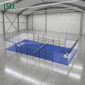 Pista de Pá<span class=keywords><strong>del</strong></span> Panorámica al Aire Libre con Vidrio Templado Certificado y Estructura de Acero, Césped Artificial - Product Image 6