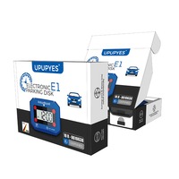 Horloge de disque de stationnement en plastique allemand européen automatique bleu Parkscheibe Elektrisch