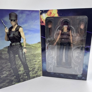 NECA Terminator 2 T1000 Edizione Po con <span class=keywords><strong>Sarah</strong></span> Connor, Action Figure in PVC da 7 Pollici in Scatola, Modellino Giocattolo - Product Image 4