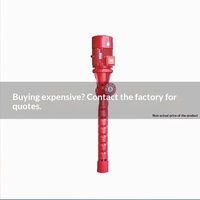 Pompe à Incendie Verticale Monophasée XBD à Moteur Diesel pour Stabilisation de Pression d'Hydrant et Arroseur Intérieur/Extérieur