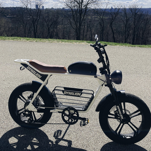 จักรยานไฟฟ้าไฮบริดสไตล์เรโทร USA Warehouse 48v Emtb Moped รุ่น K7-2 สำหรับถนนและทางวิบาก ยางใหญ่ - Product Image 3