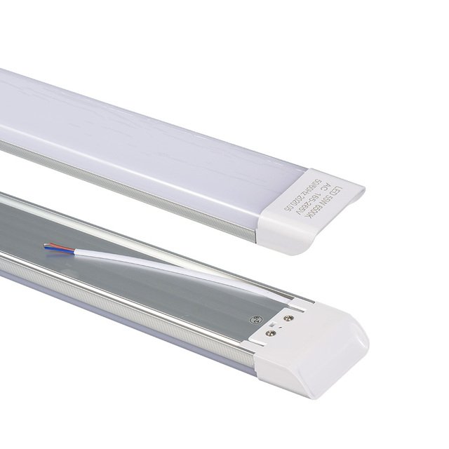 1.2m 20W-72W LED Dust-proof IP54 Eye-protecting Anti-glare High-brightness Adjustable Linear Purification Lamp 5-Year Warranty