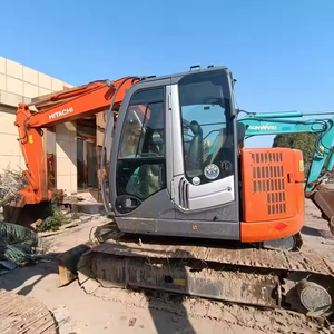 Excavatrice Hitachi ZX75 d'occasion de grande performance, puissance de 7.5 tonnes 42kw avec composants de moteur et d'engrenage, vente de machines de construction en stock - Product Image 5
