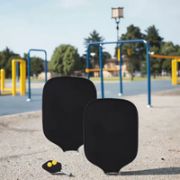 MST Pickleball noir tendance, portable, flexible, imperméable, de haute qualité, avec logo personnalisé, pour toutes les saisons, vente chaude