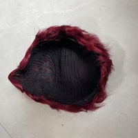 Perruque courte ondulée style pixie sans colle, perruque frontale en dentelle complète avec frange, entièrement fabriquée à la machine, 100% cheveux humains brésiliens