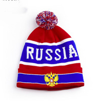 Casquette en tricot avec pompon personnalisée de haute qualité avec logo brodé, unisexe, doublure en polaire, chapeau d'hiver chaud avec pompon