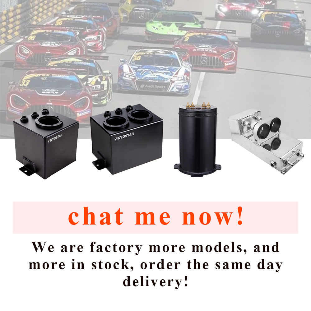 2.8 L Fuel Surge Tank for Twin 40 Mm Fuel Pumps - Universal