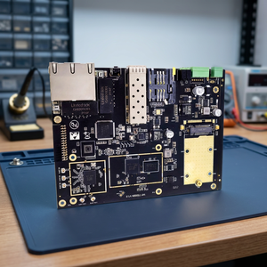 แผงวงจรเราเตอร์อุตสาหกรรม 5G รุ่น T5008A ขนาดเล็ก พร้อมการเคลือบผิว HASL ปราศจากสารตะกั่ว - Product Image 6